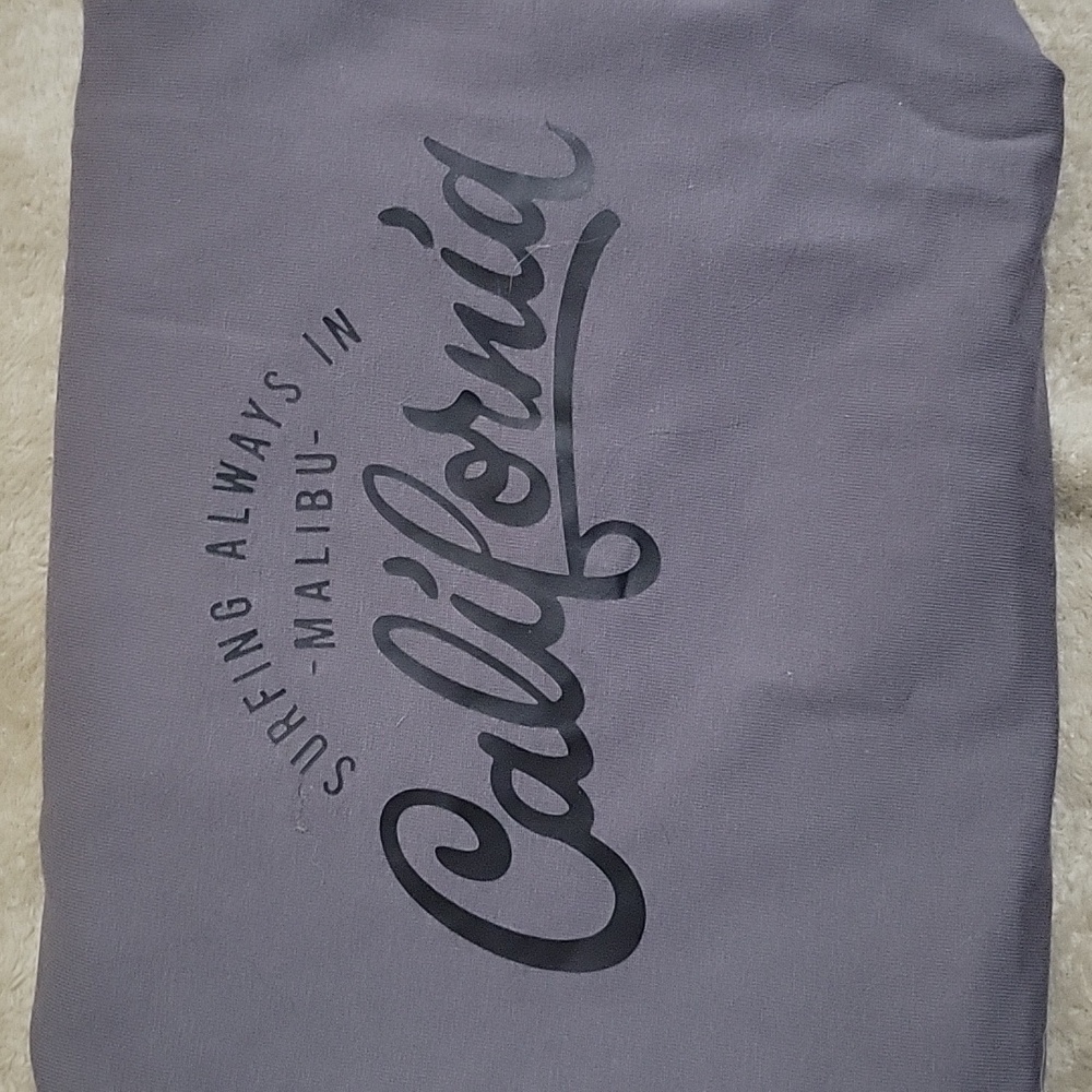 Gray Cotton Tshirt California Sz S